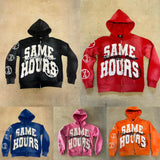 2025 Letter Tide Hooded Autumn And Winter New Hoodie Hoodie HZ0108