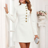 2025 Autumn Fashion Long Sleeve Plus Velvet Tight Belt Simple Style Sports Long Sleeve Trousers Set HZ0108