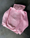 Spring Retro Y2K Water Wash To Make Old Cloth Hoodie Street Trend Men And Women's Same Zippered Sweater HZ0108