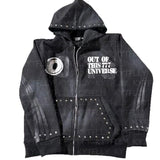 Y2k Vintage Gothic Hoodie 3D Digital Print Hik Hop Loose Hoodie HZ0108