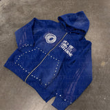 Y2k Vintage Gothic Hoodie 3D Digital Print Hik Hop Loose Hoodie HZ0108