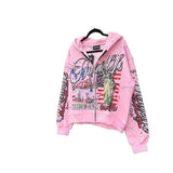 New Hip-Hop Y2K Streetwear Retro Letter Hoodie Print Loose Sports Harajuku Wind Sweater HZ0108