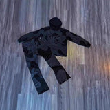 Street H-Hang Rag Hoodie Y2K Personality Gothic Harajuku Sweater Loose Sweater HZ0108