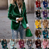 2025 Explosion Autumn Long-Sleeved Bow-Scuttered Women's Shirt Shirt Top HZ0108